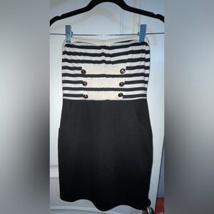Zinga Strapless Mini Dress size M